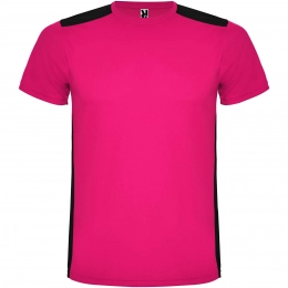 Универсальная спортивная футболка с коротким рукавом 