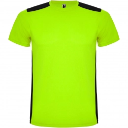 Универсальная спортивная футболка с коротким рукавом 