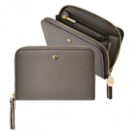 Кошелек на молнии Séraphine цвета тауп.