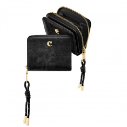 Кошелек с клапаном Philomène черный