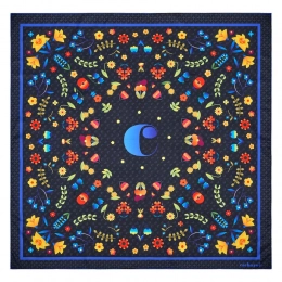 Шарф Philomène темно-синий