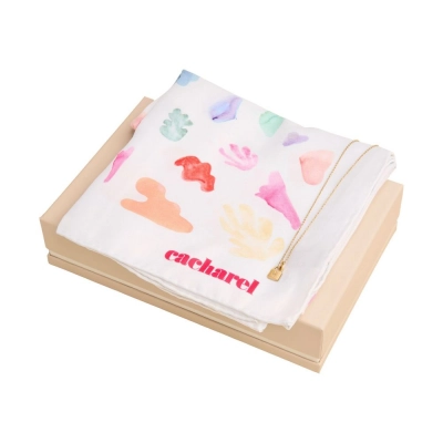 
                                            Set Cacharel (necklace & scarf)
                                            