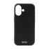 Чехол для IPHONE 17 GRAINED BLACK