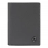 Folding card holder Double B Saffiano Grey Folding card holder Double B Saffiano Grey