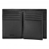 Card holder with flap Double B Saffiano Black Card holder with flap Double B Saffiano Black