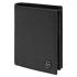 Card holder with flap Double B Saffiano Black Card holder with flap Double B Saffiano Black