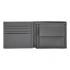 Money wallet with flap Double B Saffiano Grey Money wallet with flap Double B Saffiano Grey