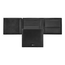 Кошелек с клапаном EMBLEMATIC BLACK