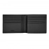 Card wallet with flap Double B Saffiano Black Card wallet with flap Double B Saffiano Black