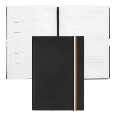 
                                            Notebook A5 Iconic Black Agenda
                                            
