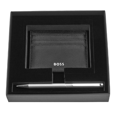 
                                                Набор HUGO BOSS (шариковая ручка и картхолдер)
                                                