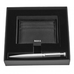 Set HUGO BOSS (ballpoint pen & card holder)