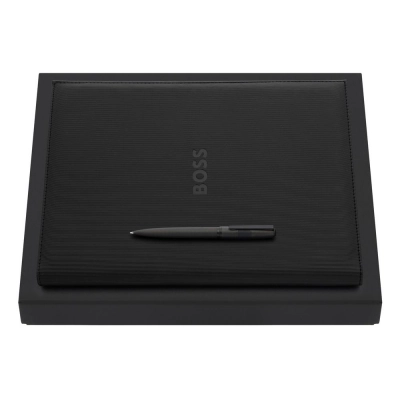 
                                                Набор HUGO BOSS Black (шариковая ручка и папка формата A4)
                                                
