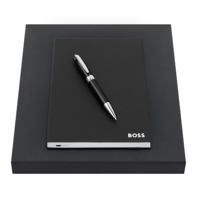 
                                                Набор HUGO BOSS Black (шариковая ручка и блокнот A5)
                                                