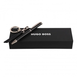 Set HUGO BOSS Black (ballpoint pen & key ring)