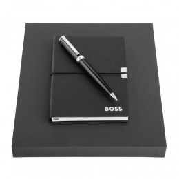 Набор HUGO BOSS (шариковая ручка и блокнот A6)
