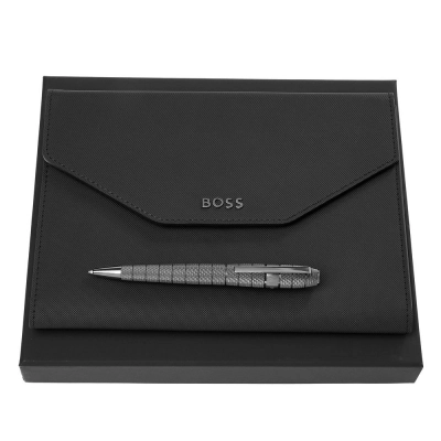 
                                                Набор HUGO BOSS (шариковая ручка и папка формата A5)
                                                