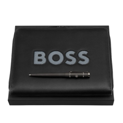 
                                                Набор HUGO BOSS (шариковая ручка и папка для конференций A5)
                                                