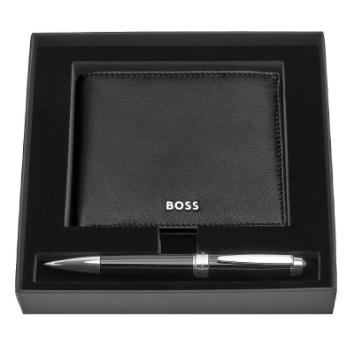 
                                                Набор HUGO BOSS (шариковая ручка и кошелек)
                                                
