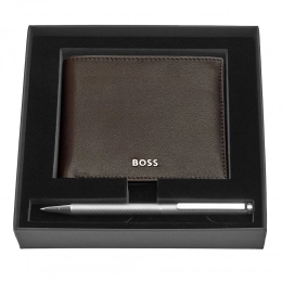 Set HUGO BOSS (ballpoint pen & wallet)