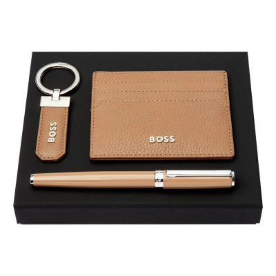 
                                                Набор HUGO BOSS верблюжий (перьевая ручка, брелок и картхолдер)
                                                