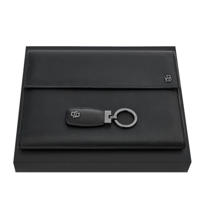
                                            Set Double B Black & Gun (folder A5 & key ring)
                                            