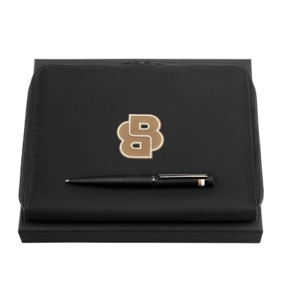 
                                                Набор HUGO BOSS Black (шариковая ручка и папка для конференций формата A5)
                                                