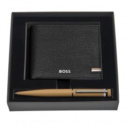 Set HUGO BOSS (ballpoint pen & wallet)