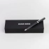 Ballpoint pen Gear Icon Black Ballpoint pen Gear Icon Black