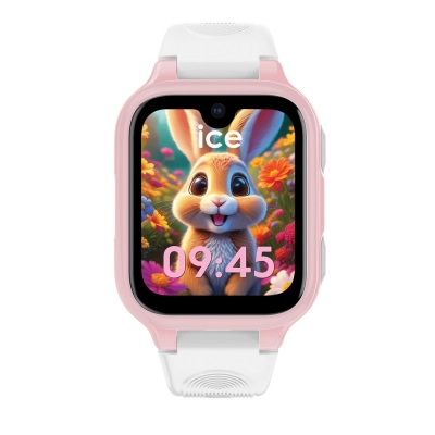 
                                                Детские смарт-часы ICE 4G 2.0 Розовый - Белый
                                                