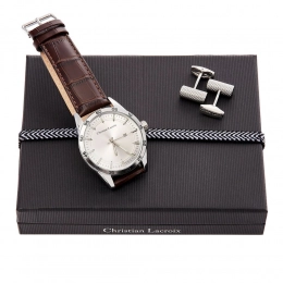 Set Christian Lacroix (watch & cufflinks)