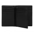 Card holder with flap Bond Black Card holder with flap Bond Black