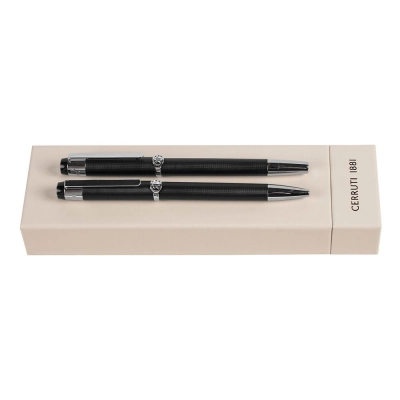 
                                                Набор Regent Black (шариковая ручка и перьевая ручка)
                                                