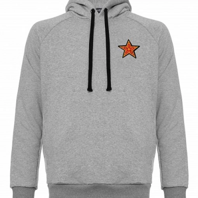 
                                                EXCELLENT HOODED SWEATSHIRT GRAY L
                                                
