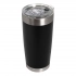 Vacuum thermo mug, Crown, 590 ml, matte finish, black Vacuum thermo mug, Crown, 590 ml, matte finish, black