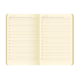 Ежедневник Portobello Trend, Alpha, недатированный, зеленый/оливковый