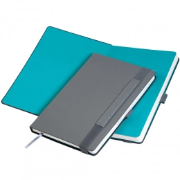 Portobello Trend Diary, Alpha, Undated, Gray / Turquoise