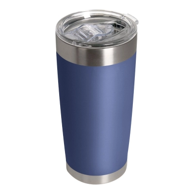 
                                                Vacuum thermo mug, Crown, 590 ml, matte finish, blue 
                                                