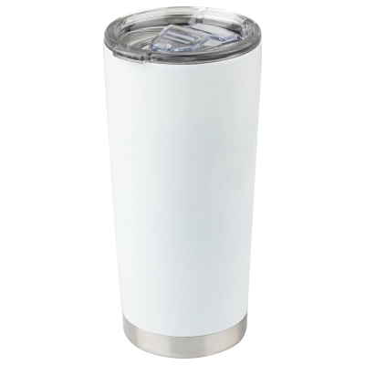 
                                                Vacuum thermo mug, Parma, 590 ml, glossy, white 
                                                