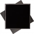 GIFT BOX FOR THE BLACK SET, 307 * 307 mm, black lodgment, for removable lodges