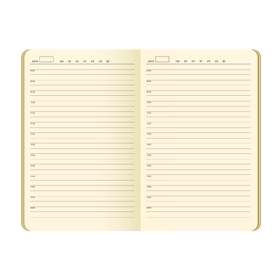 
                                            Diary Portobello Trend, Marseille Soft Touch, undated, red 
                                            