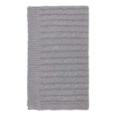 
                                                Fado plaid knitted, 160 * 90 cm, gray (without gift box)
                                                