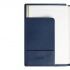 Royal Portfolio Diary, blue, soft touch cover, undated cream block, gift box Royal Portfolio Diary, blue, soft touch cover, undated cream block, gift box