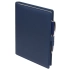 Clip portfolio diary, blue, soft touch cover, undated cream block, gift box, includes Tesoro pen Clip portfolio diary, blue, soft touch cover, undated cream block, gift box, includes Tesoro pen