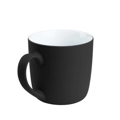 
                                            Керамическая кружка Viana, 380 ml, soft-touch, черная
                                            