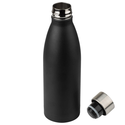 
                                                Vacuum sealed thermos bottle Fresco, 500 ml, black color.
                                                