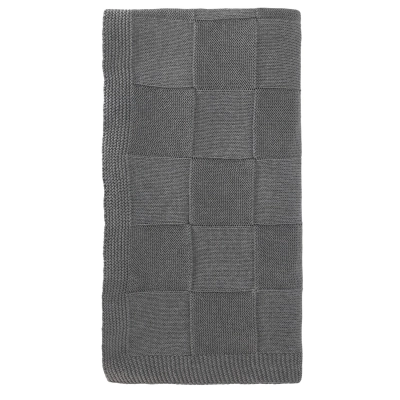
                                                Knitted blanket Cella, gray, size 160*90 cm (without gift box)
                                                