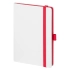 Ежедневник Portobello Trend, Arctic, недатированный, белый/красный Ежедневник Portobello Trend, Arctic, недатированный, белый/красный