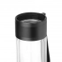 Бутылка стеклянная с двойными стенками, Terso, 300 ml, черная Бутылка стеклянная с двойными стенками, Terso, 300 ml, черная