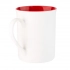 Керамическая кружка Astra, 380 ml, белый/красный Керамическая кружка Astra, 380 ml, белый/красный